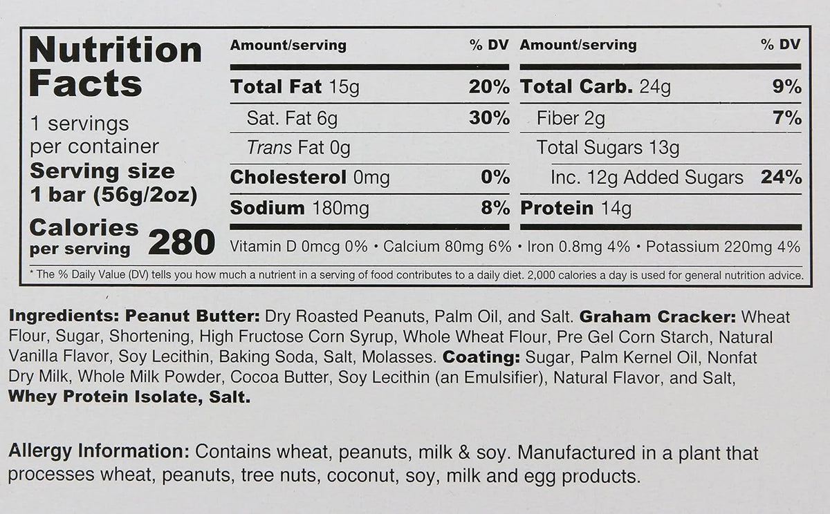 Muscle Foods Muscle Sandwich, Peanut Butter Vanilla, 12-Count Net wt.2.0 oz