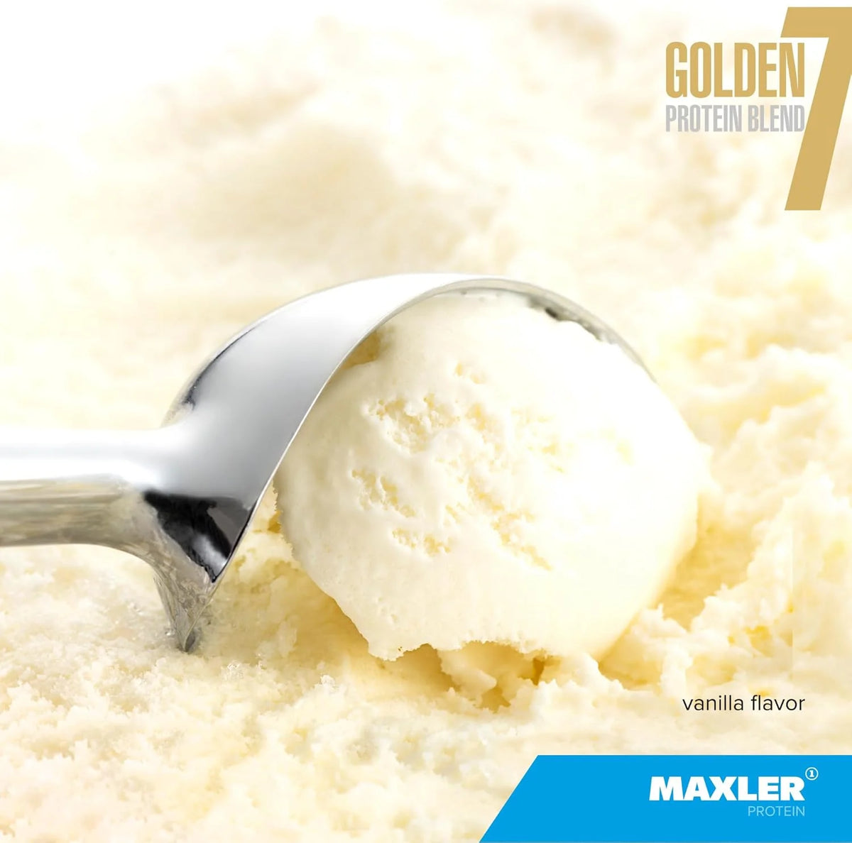 Maxler Golden 7 Protein Blend - Protein Powder for Muscle Gain & Recovery - Vanilla Protein Powder 5 lb