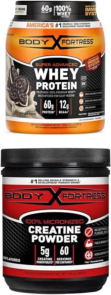 Body Fortress Super Advanced Whey Protein, Chocolate, 1.78 lbs