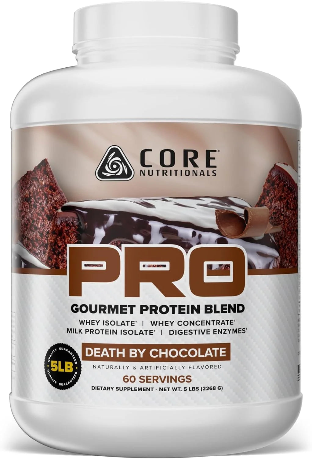 Core Nutritionals PRO Protein Blend, Chocolate Caramel Candy Bar, 2 lb