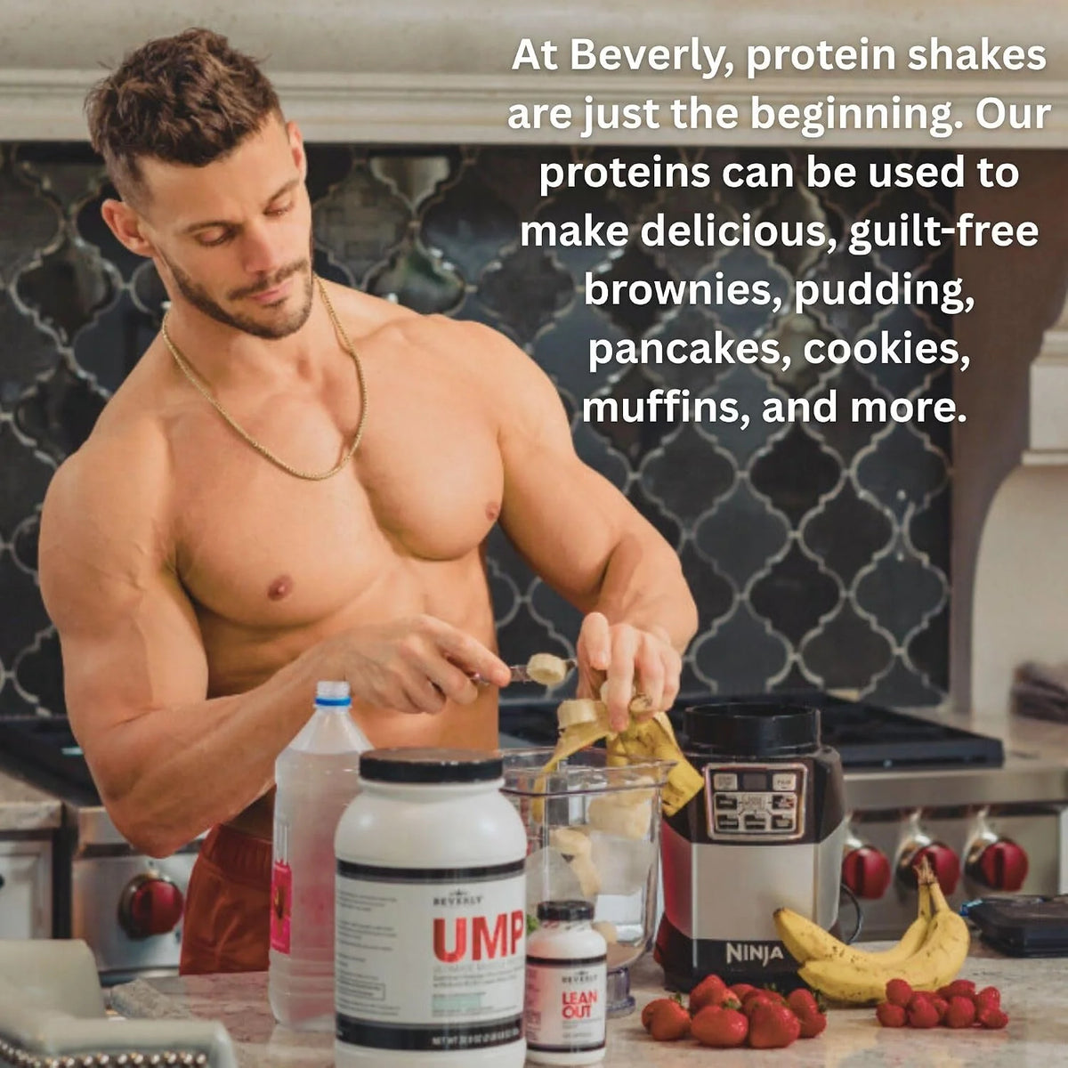 Beverly International UMP Protein Powder, Vanilla, 32.8 oz