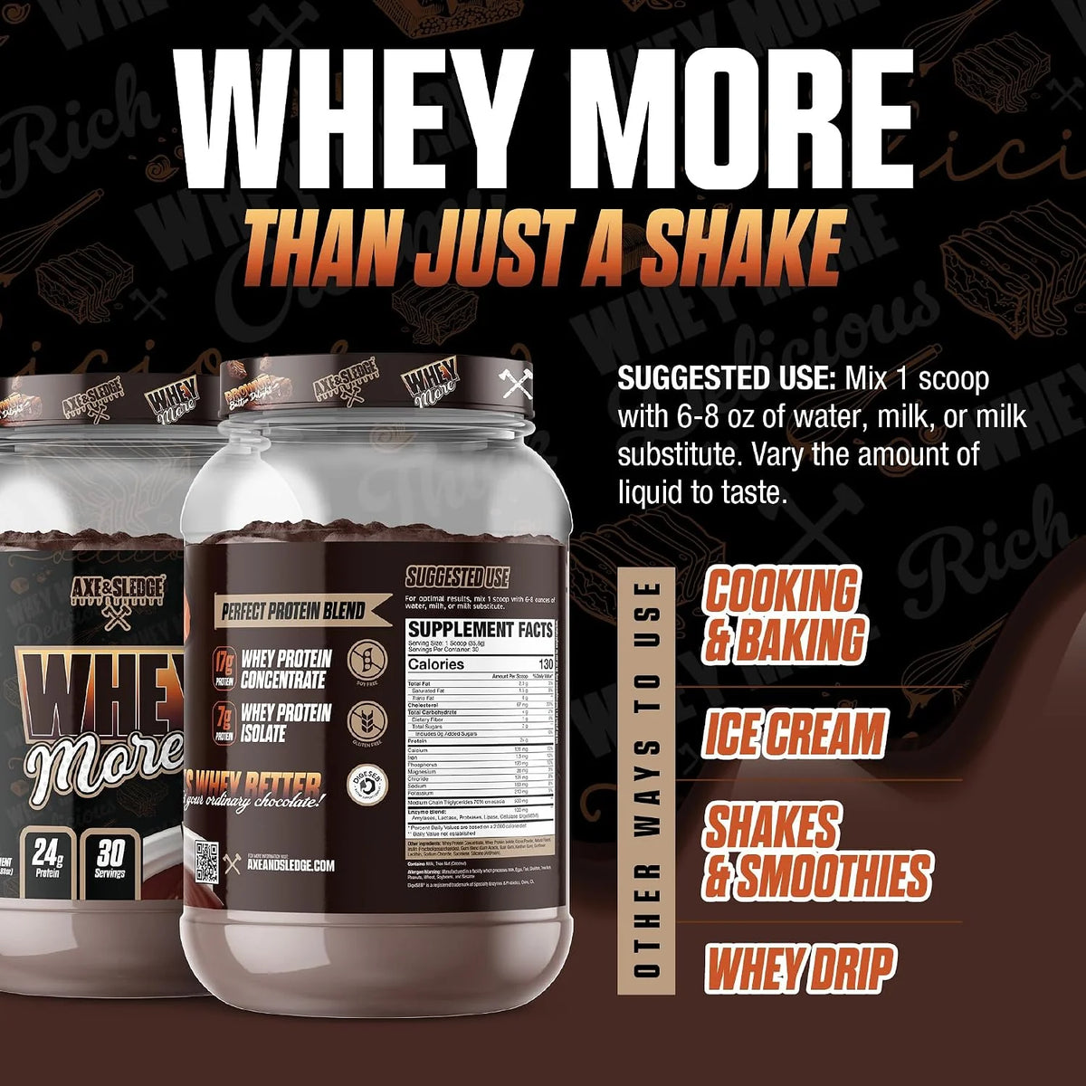 Axe and Sledge Farm Fed Whey Protein Isolate Pumpkin Roll
