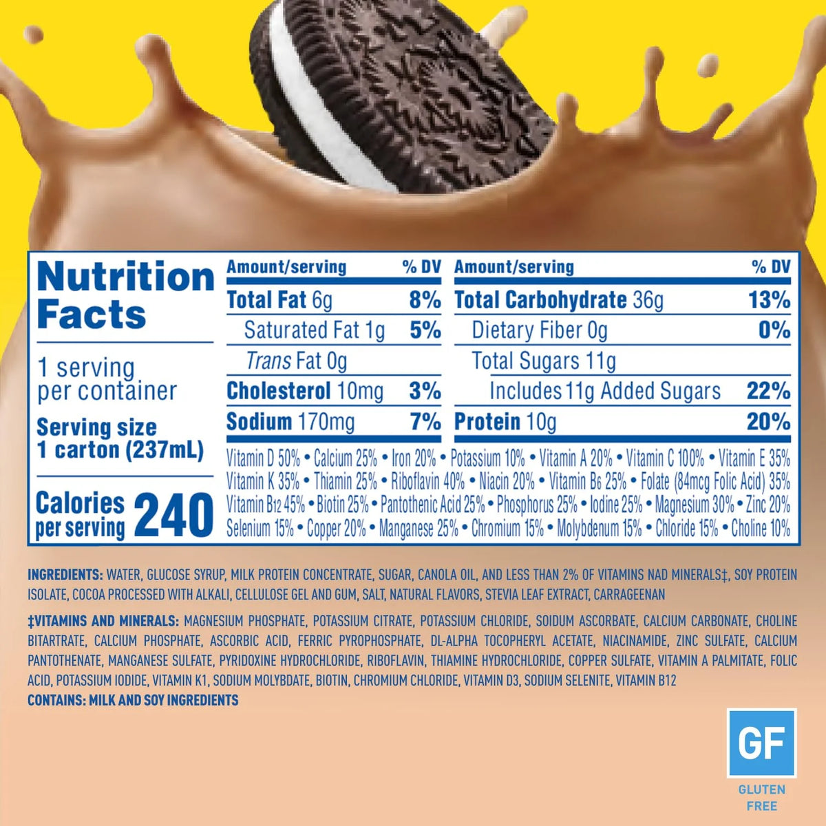 Carnation Breakfast Essentials Complete Nutritional Drink, Cookies N Crème