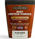 26G Grass Fed Beef Protein Powder Isolate, Dairy & Gluten Free (Plain)