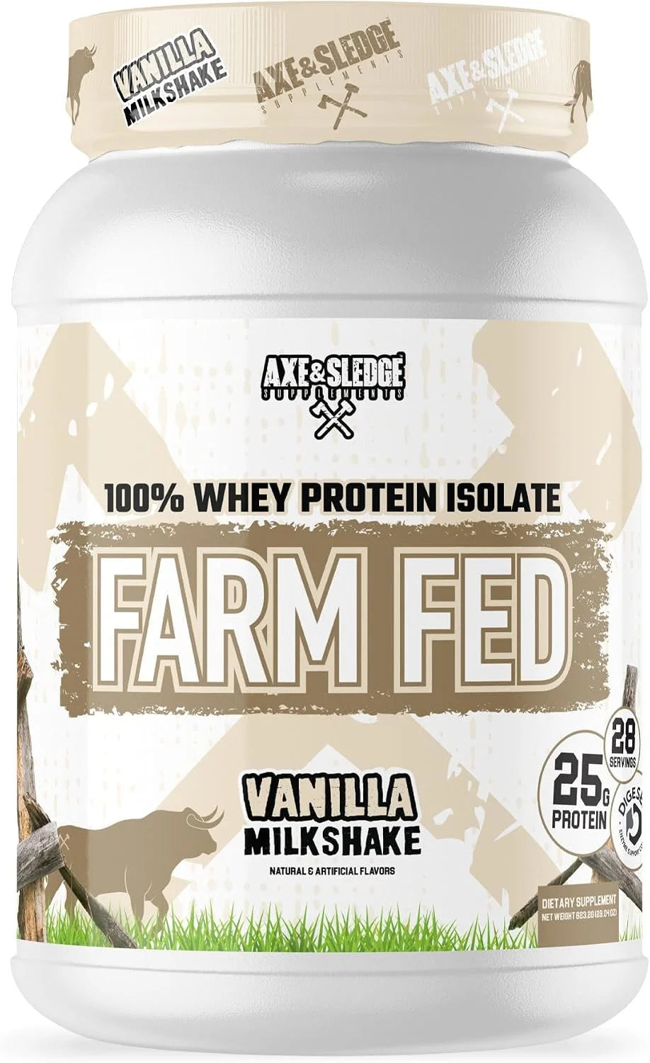 Axe and Sledge Farm Fed Whey Protein Isolate Pumpkin Roll