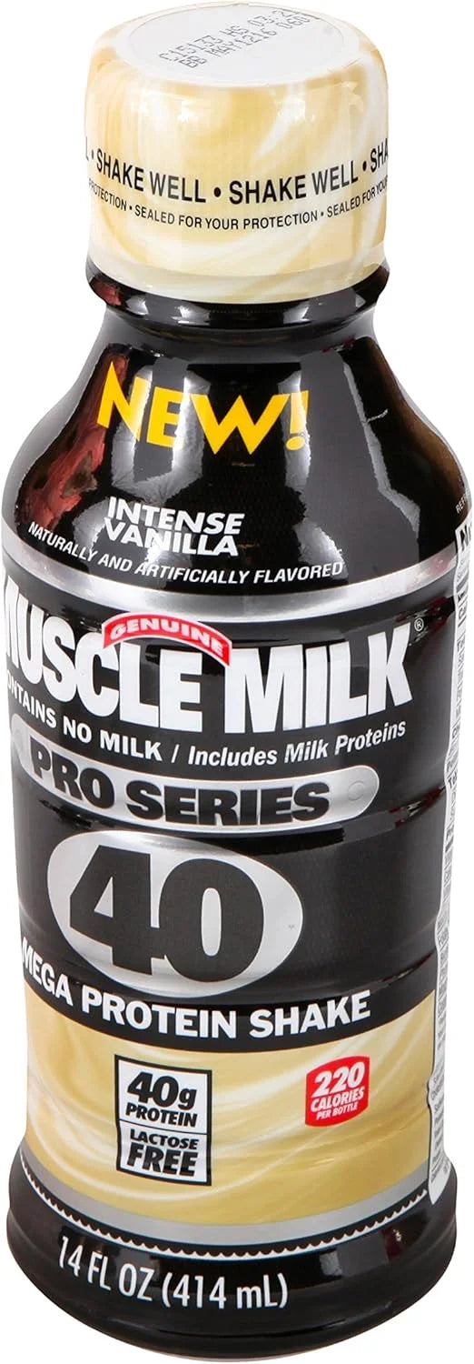 Muscle Milk Muscle Milk Pro Series Intense Vanilla, 14 Fl Oz
