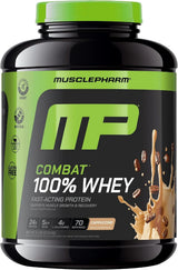 Muscle Pharm Combat 100% Whey Protein Powder | Banana Milk - 5 lb