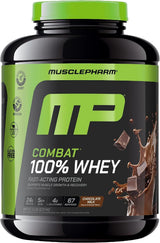 Muscle Pharm Combat 100% Whey Protein Powder | Banana Milk - 5 lb
