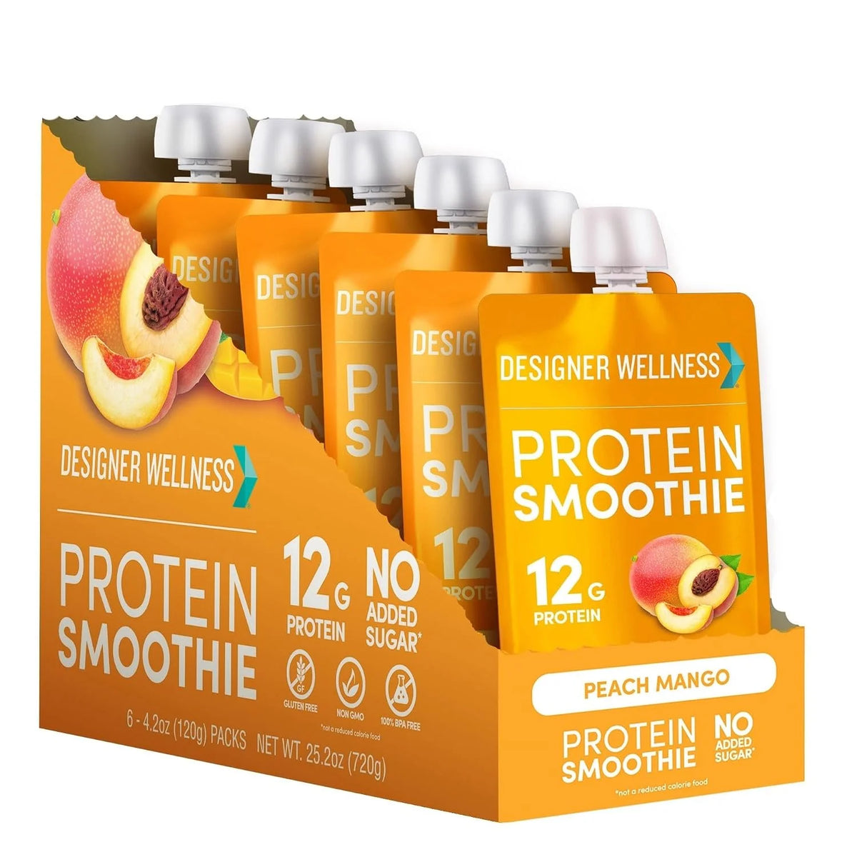 Designer Wellness, Mixed Berry, Protein Smoothie, 12g Whey, 12 ct