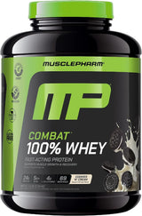 Muscle Pharm Combat 100% Whey Protein Powder | Banana Milk - 5 lb