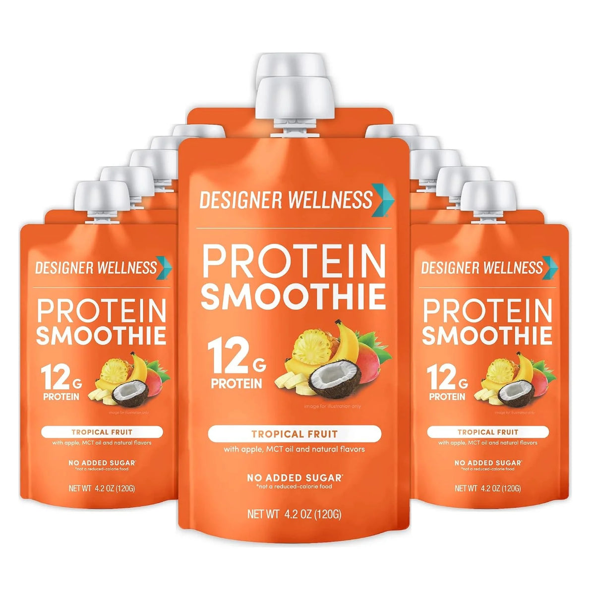 Designer Wellness, Mixed Berry, Protein Smoothie, 12g Whey, 12 ct