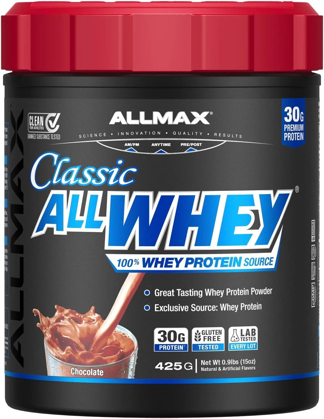 ALLMAX AllWhey Classic Whey Protein Powder, Chocolate Peanut Butter, 5 lb