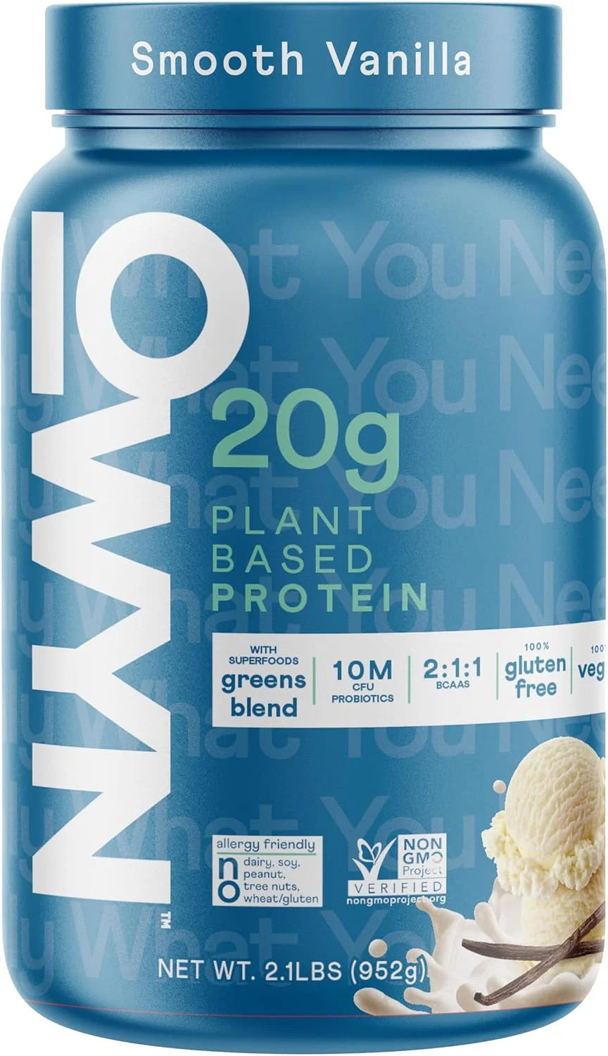 OWYN Only What You Need Smooth Vanilla Flavored 20g Protein Powder, 2.1 LB