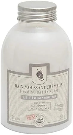 Foaming Bath Cream - Organic donkey Milk - 500ml - Maison du Savon de Marseille