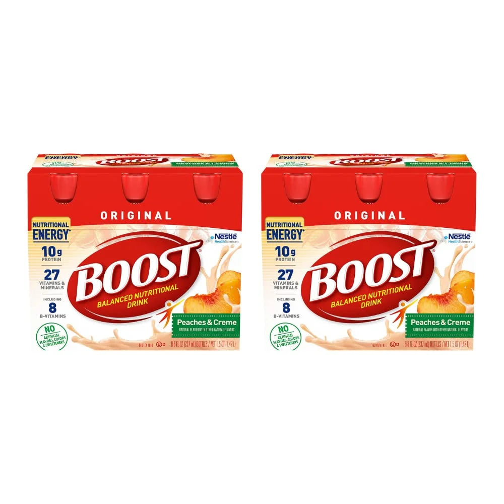 BOOST Original Nutritional Drink, Creamy Strawberry, 8 Ounce Bottle (Pack of 24)