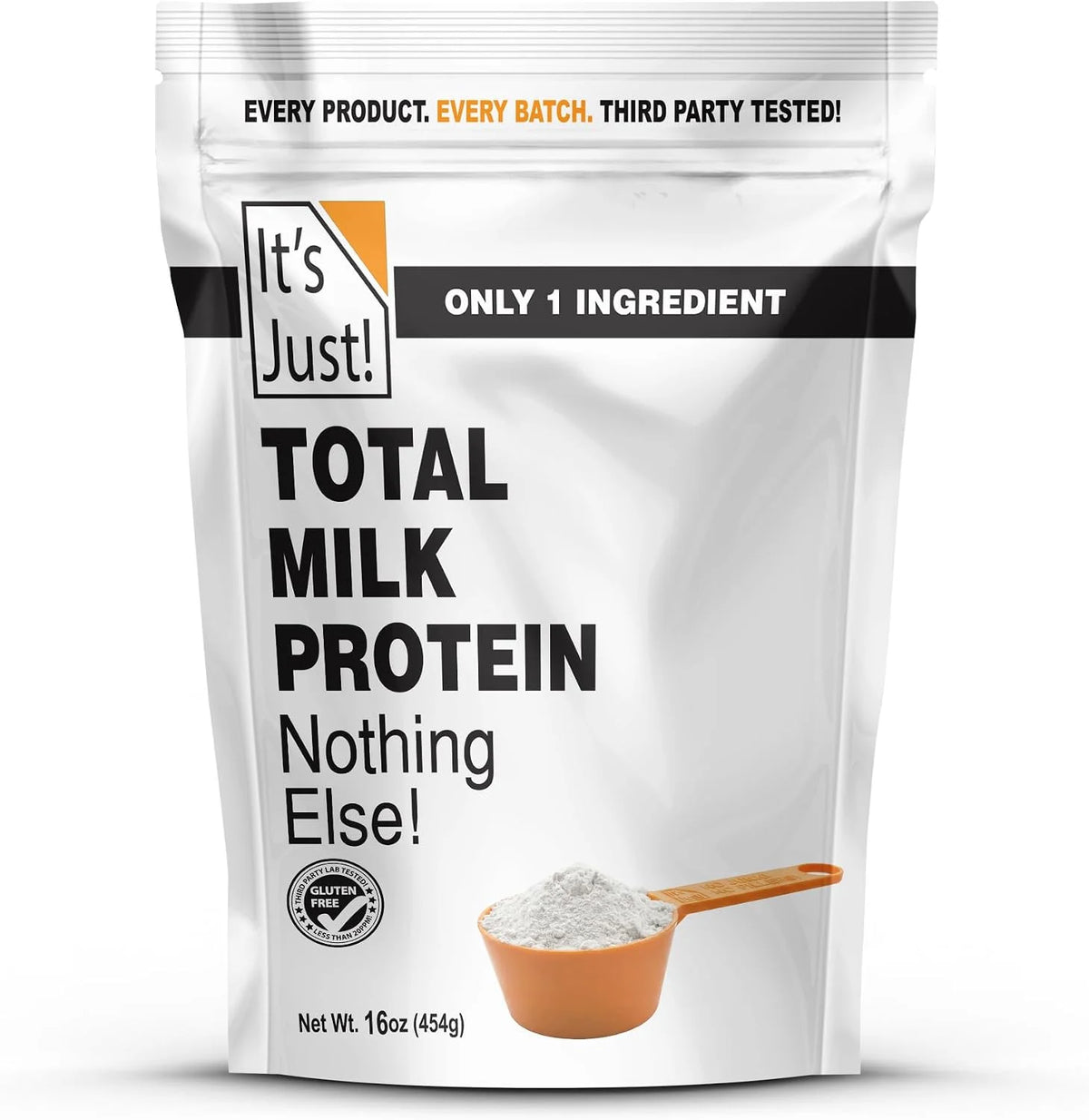 It's Just! - Total Milk Protein Concentrate Powder, 16oz, Unflavored