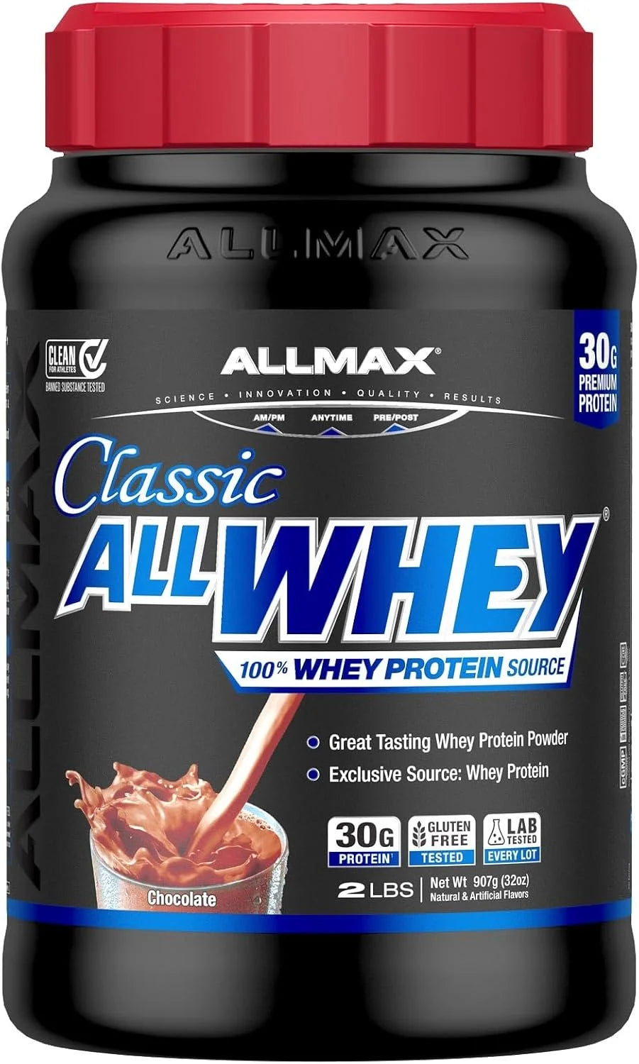 ALLMAX AllWhey Classic Whey Protein Powder, Chocolate Peanut Butter, 5 lb