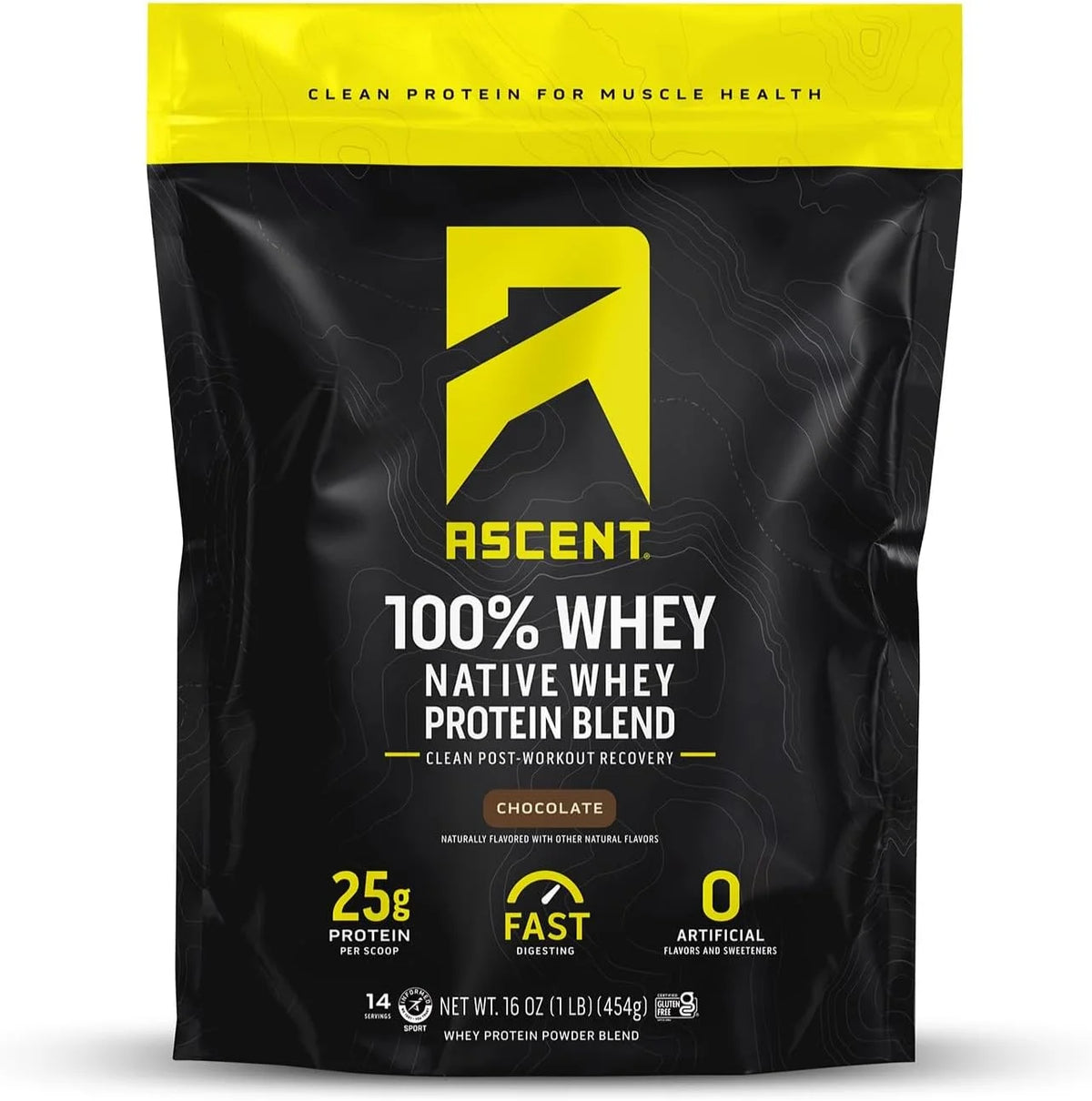 Ascent 100% Whey Protein Powder, Fruity Cereal, 1.7 lb, Daily Protein