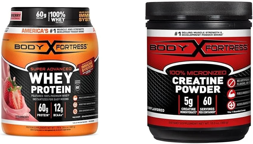 Body Fortress Super Advanced Whey Protein, Chocolate, 1.78 lbs