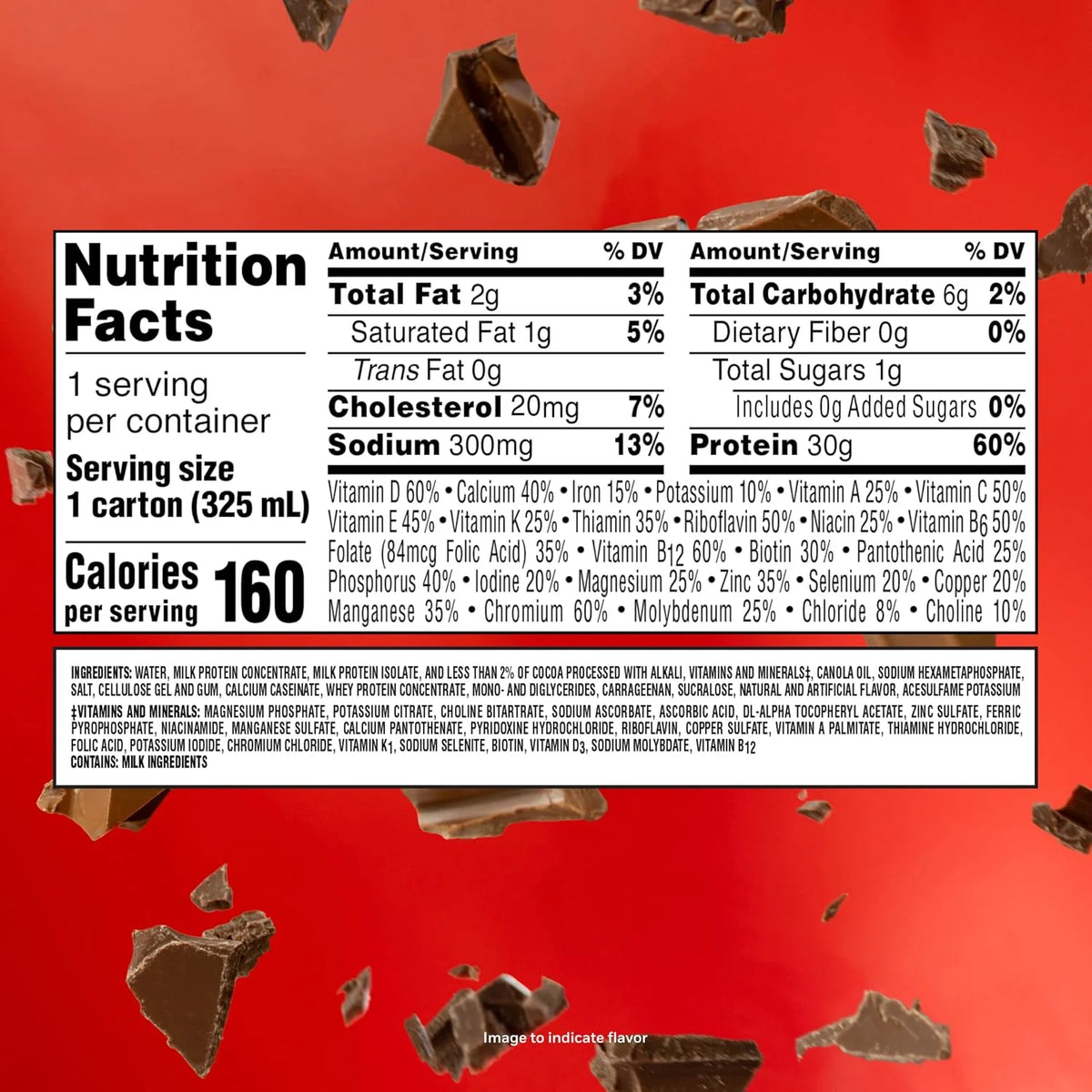 BOOST MAX Protein Shake Ready to Drink, 30g Protein, Chocolate, Bottle, Gluten Free, 26 Vitamins and Minerals, 1g Sugar, 11 fl oz (Pack of 18)