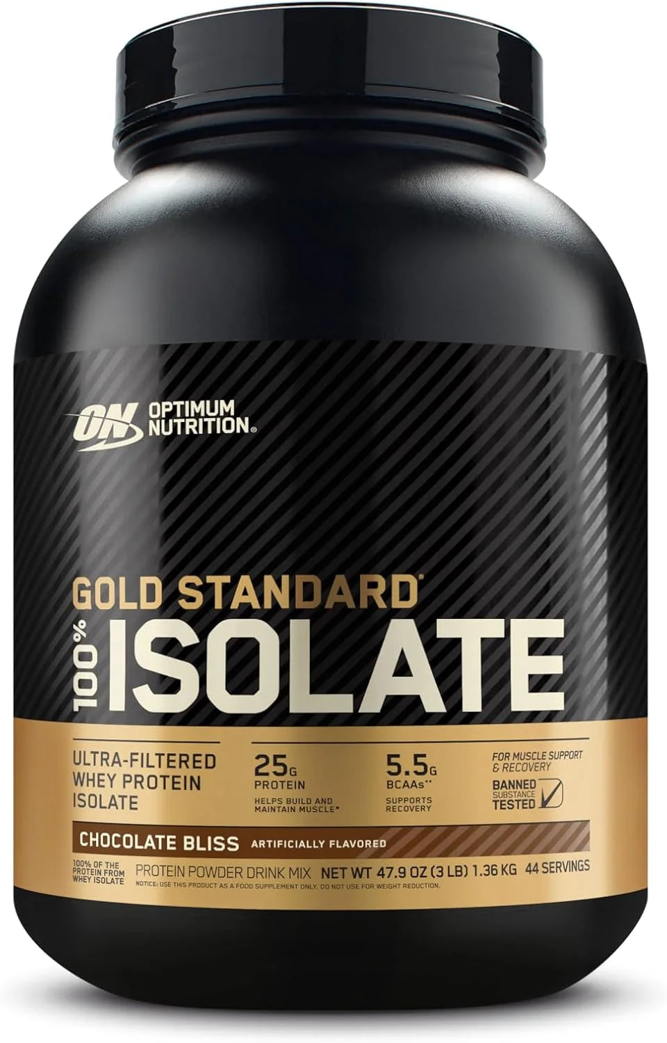 Optimum Nutrition Gold Standard Isolate Protein Powder Chocolate Bliss 3 LB
