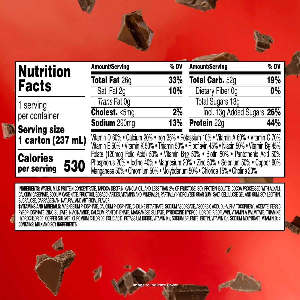 BOOST Very High Calorie Nutritional Drink, Chocolate, 8 Fl Oz, 24 pk