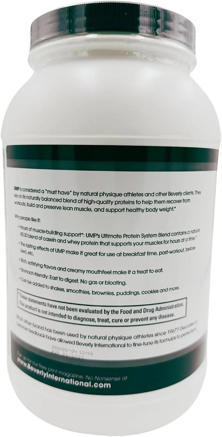 Beverly International UMP Protein Powder, Vanilla, 32.8 oz