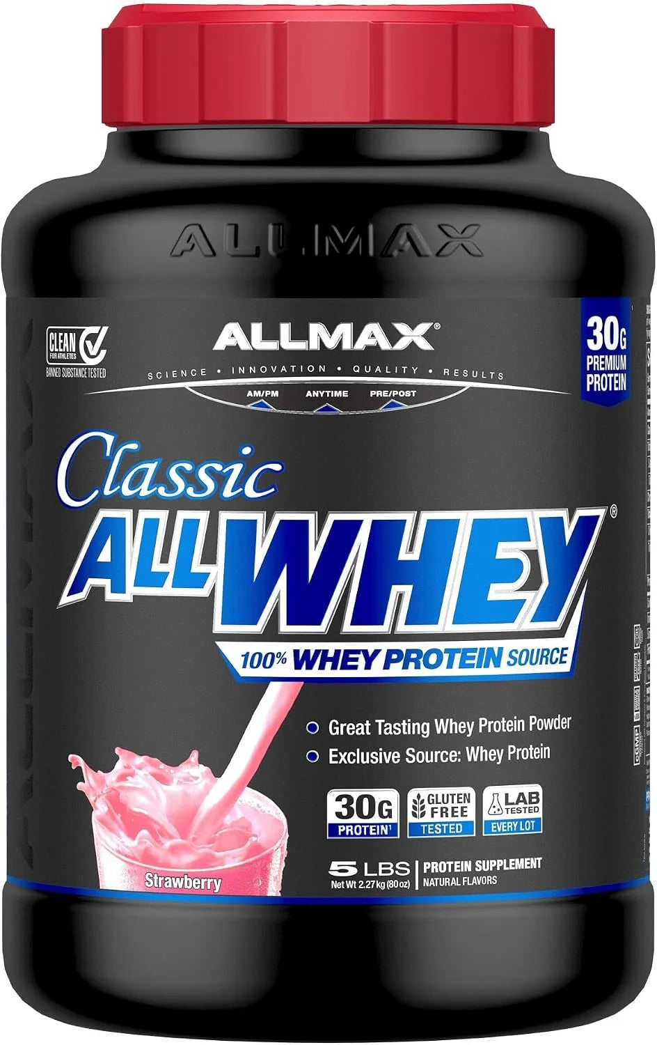 ALLMAX AllWhey Classic Whey Protein Powder, Chocolate Peanut Butter, 5 lb