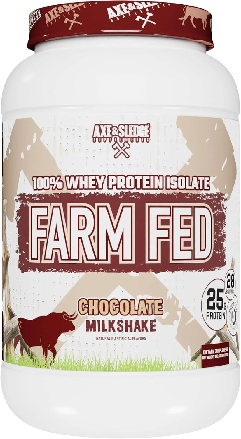 Axe and Sledge Farm Fed Whey Protein Isolate Pumpkin Roll